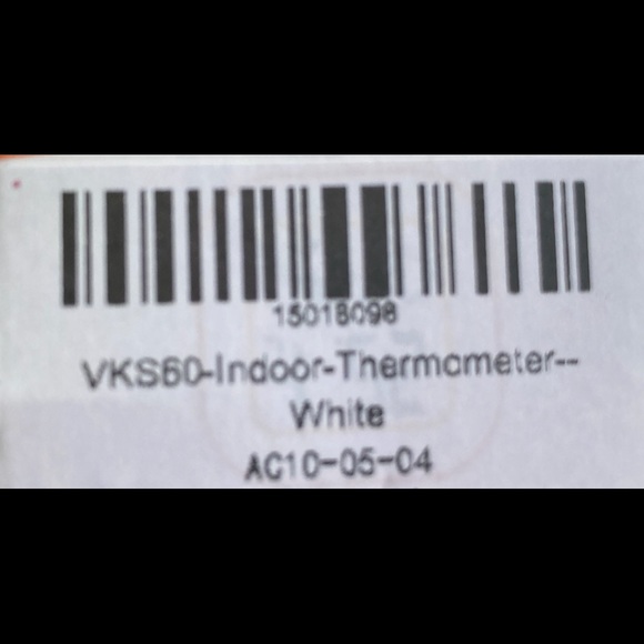 Mini Thermometer (Celsius) and Hygrometer for Indoors Multi-Function White - Picture 8 of 11